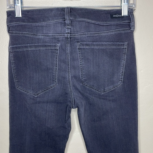 LIVERPOOL Jeans Charcoal THE SKINNY Stretchy 5 Pocket Style Size 2 - Picture 3 of 10